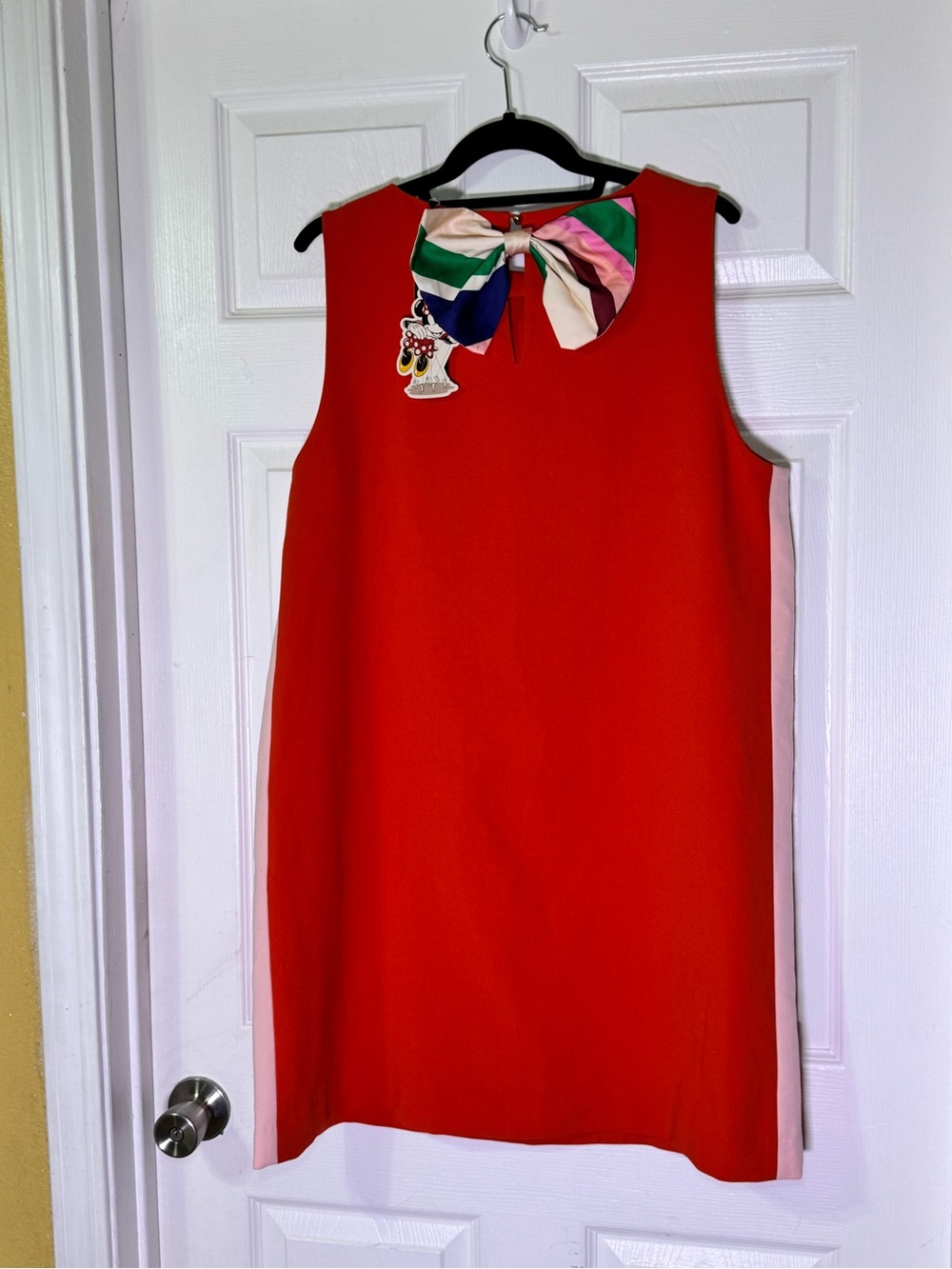 Disney x Macy’s Red & Pink 60s Mod Shift Dress Large